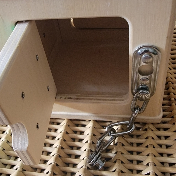 Lovevery Lock Box Wooden Toy - Picture 3 of 4